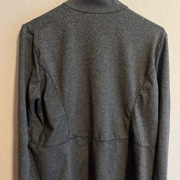 Gray and White Zip-Up Jacket - Picture 10 of 10